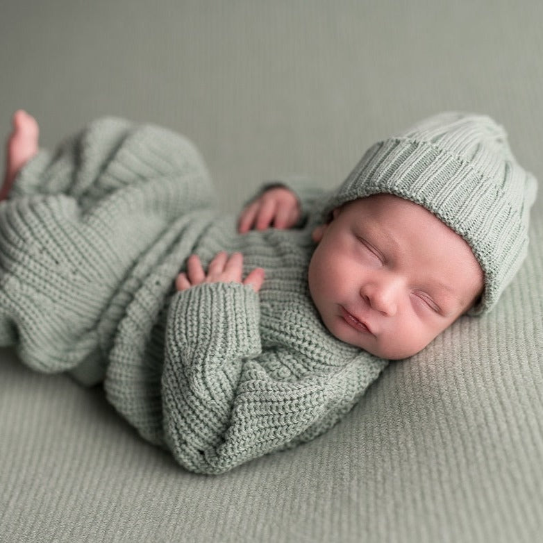 Mint Knitted Hat