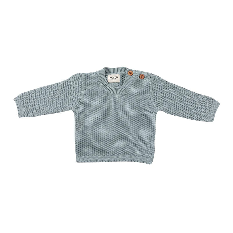 Bubble Knit Jumper - Jade