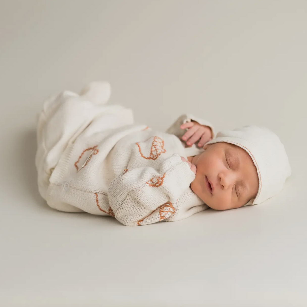 Newborn Pack Acorn Ecru