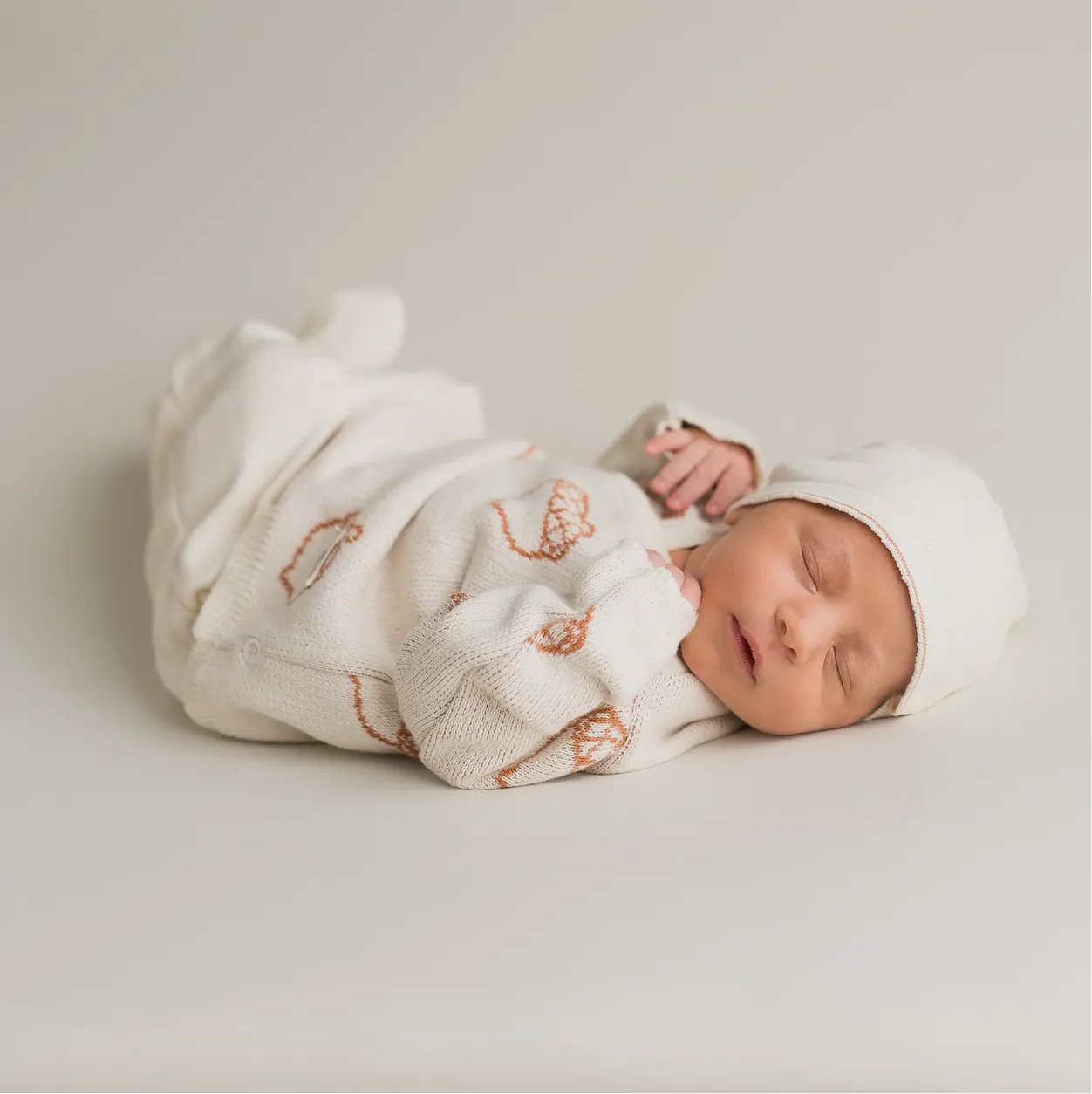 Newborn Pack Acorn Ecru