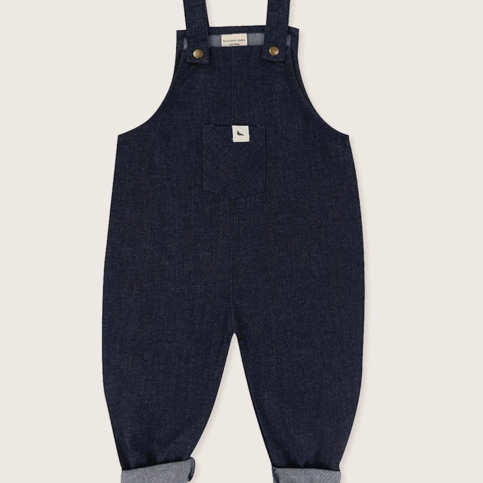 Slim Fit Denim Dungarees